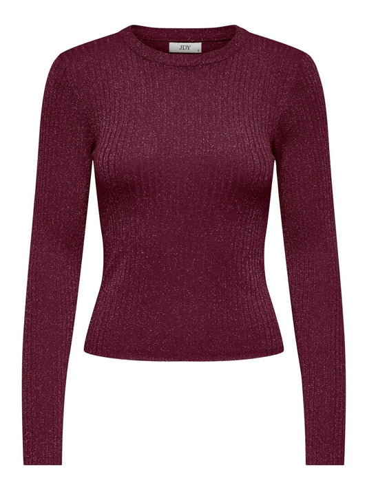 Jacqueline De Yong JDYPLUM Pullover Donna Maroon Banner 15330569 Maroon Banner JACQUELINE DE YONG 