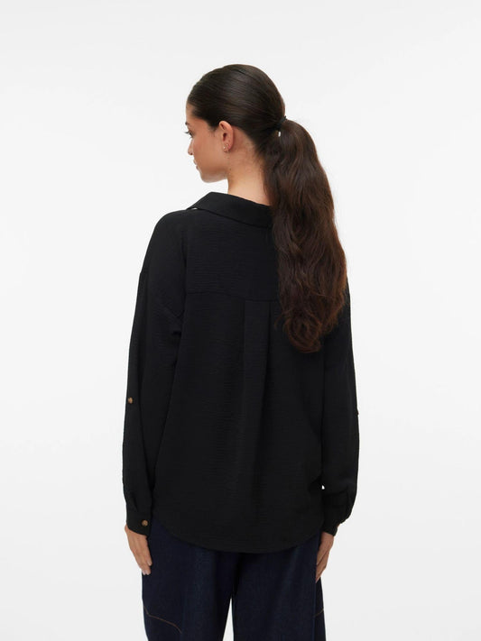 Vero Moda - Women's Black Izzy Shirt