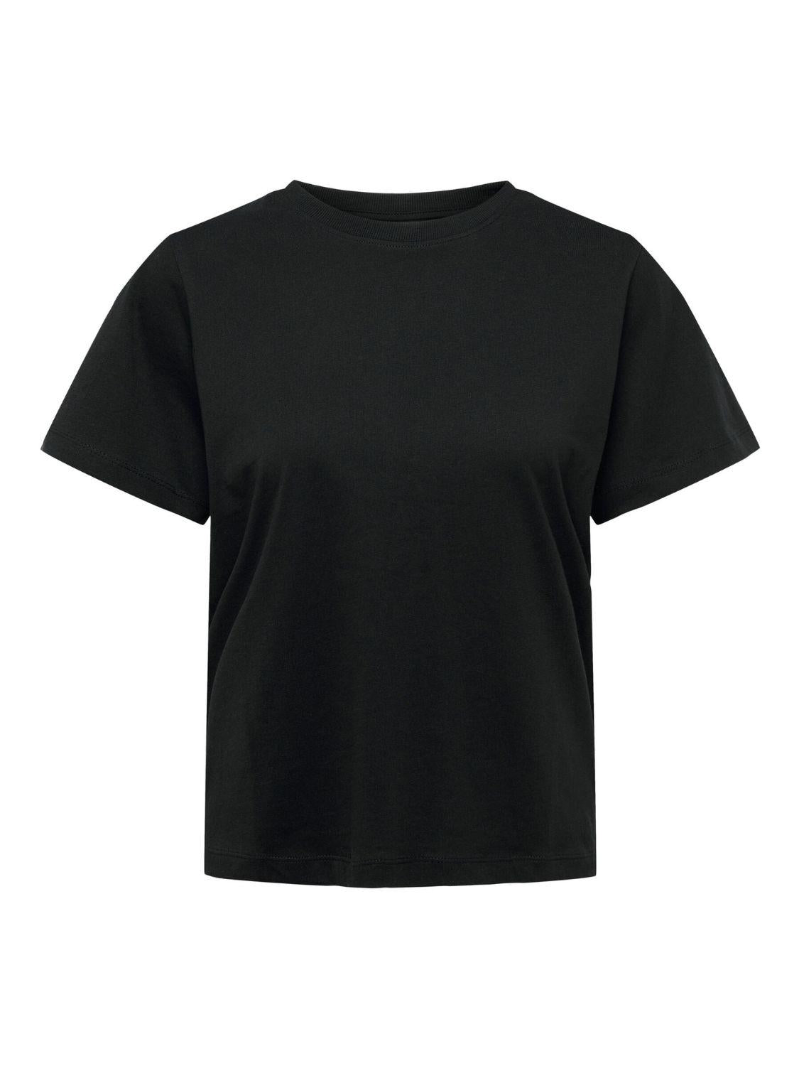 T-Shirt Donna Nero 15292431 Black JACQUELINE DE YONG 