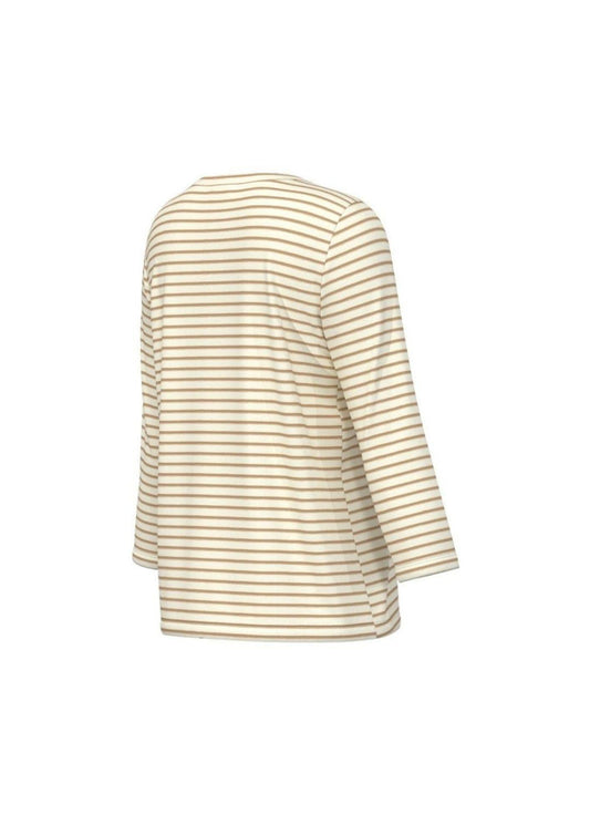 Emme Marella Women's Sweater Cosetta White and Wheat