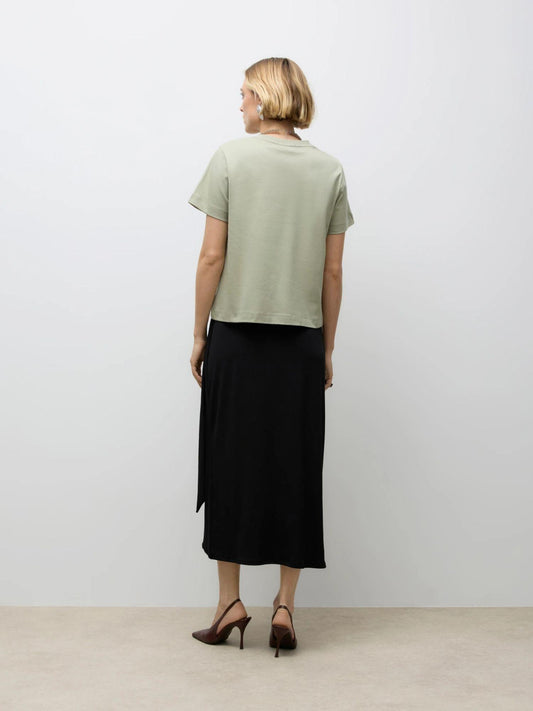 Vero Moda AWNAIMA T-Shirt Donna Grey Tea 10294544 Tea VERO MODA 