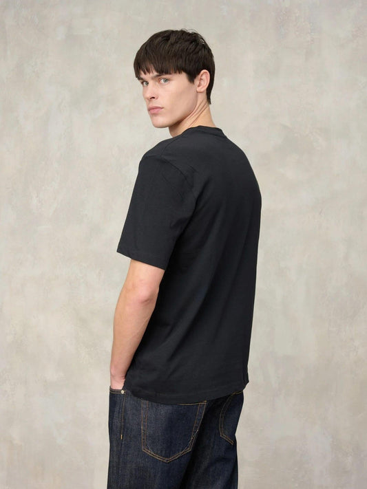 Blauer - Maglia Uomo Nera Logo Minimal Errol