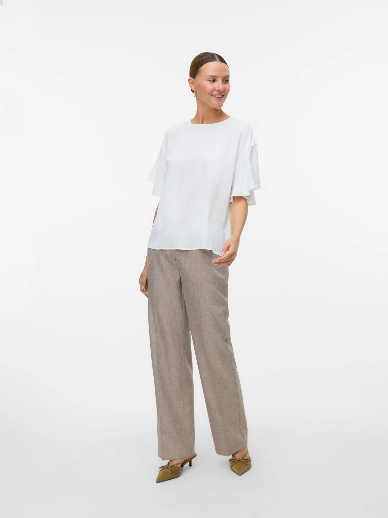 Vero Moda Top Donna VMALVA Cloud Dancer 10329456 Cloud Dancer VERO MODA 