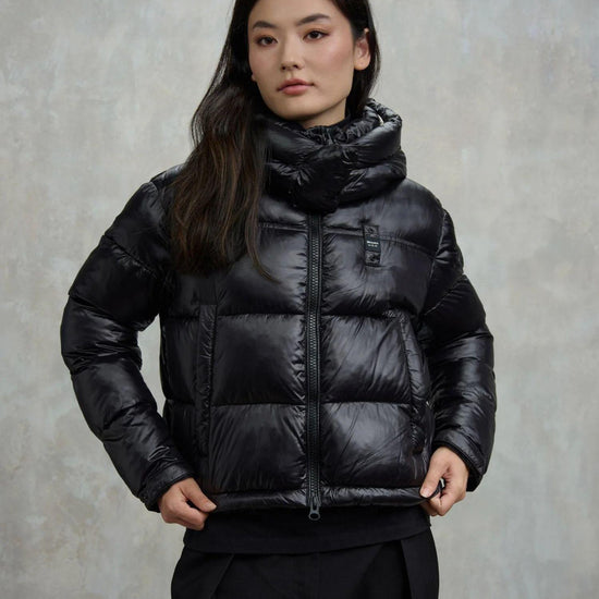 Blauer Giacca Invernale Donna Gloria Nera con Interno Beige BLDC02170 6648 999 BLAUER 