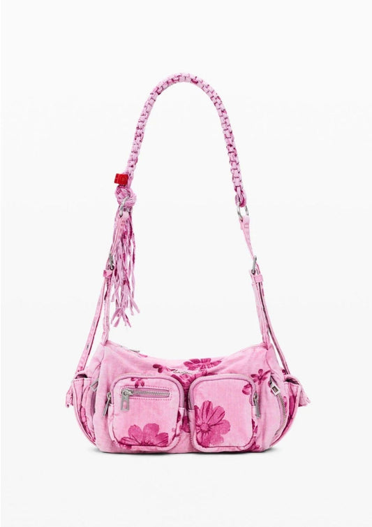 Desigual - Women's Bag Margaritas Habana Pink Denim