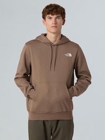 The North Face Felpa con cappuccio Simple Dome Uomo Mocha Brown