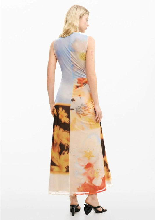 Desigual - Women's Vestjade Blue Dress