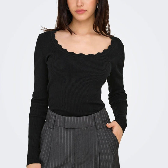 Jacqueline De Yong Pullover Donna Nanna Black 15355459 Black JACQUELINE DE YONG 
