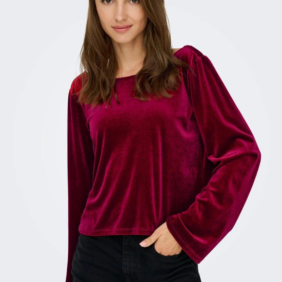 Jacqueline De Yong Maglia Donna Victory Bordeaux 15363518 Winetasting BOW JACQUELINE DE YONG 