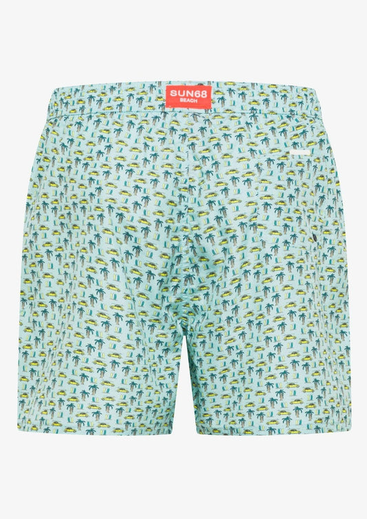 Sun68 - Costume Uomo Verde Menta