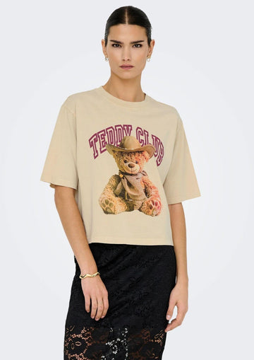 T-Shirt Donna Carla Beige