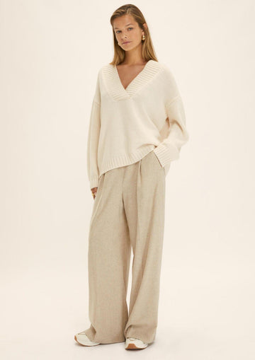 Emme Marella Women's Ondina Cream Sweater