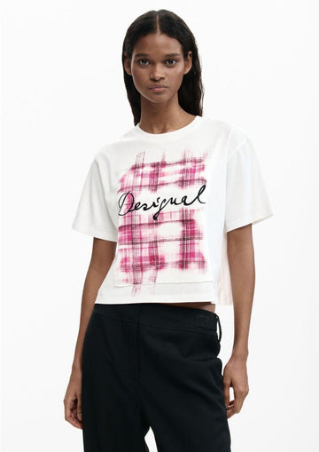 Desigual - Maglia Donna Cracovia Bianca