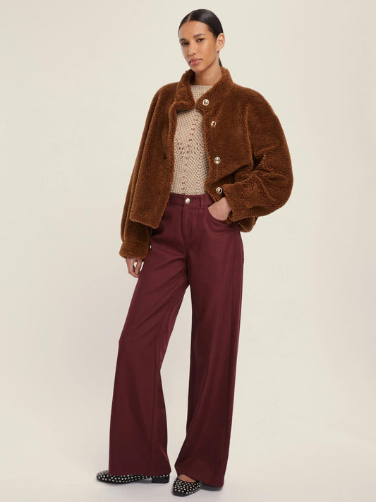 Vicenza Cognac Reversible Bomber Jacket