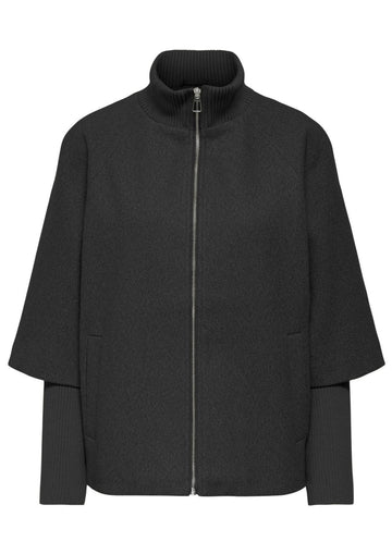 Jacqueline De Yong Cappotto Invernale Donna Memory Grigio