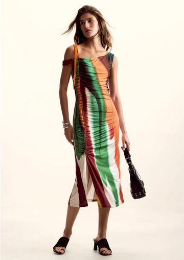 Desigual - Vestito Donna Vestpaintlacroix Multicolore