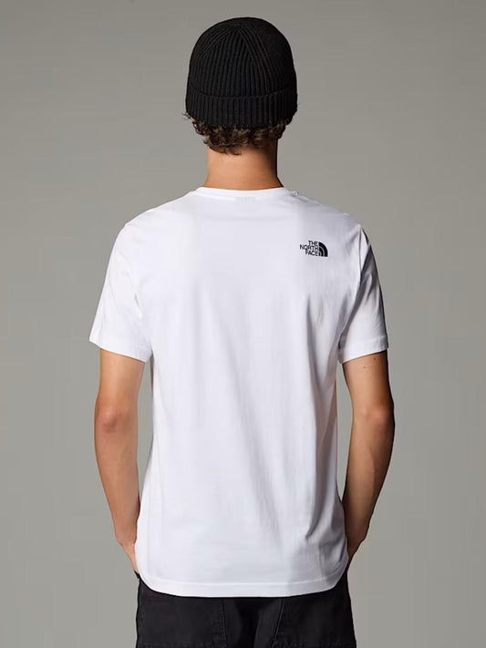 T-Shirt Never Stop Wearing Uomo Bianco