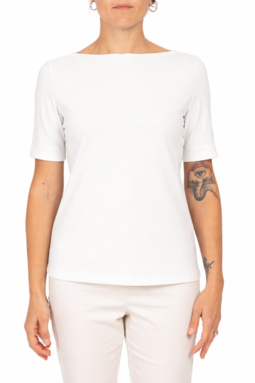 Diana Gallesi - Maglia Donna Bianco Ottico