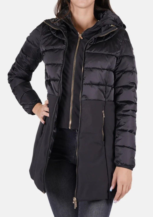 Yes Zee Women's Black Winter Coat