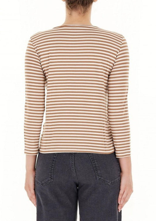 Emme Marella Women's Camel Octopus Sweater