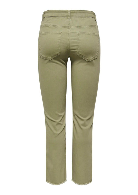 Only - Women's Kenya Olive Green Jeans