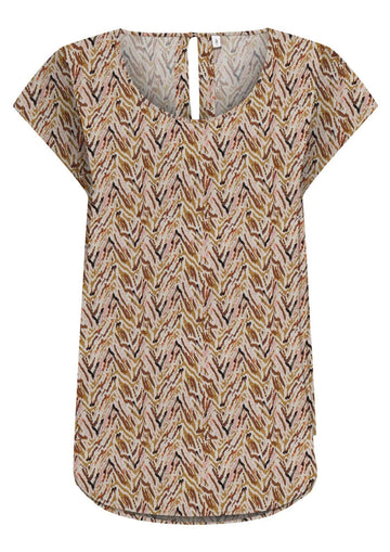 Only - Camicia Donna Nova Beige