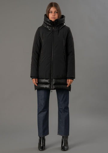 Rihunik Women's Winter Jacket Lisbona25 Black