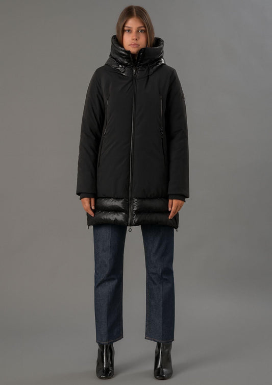 Rihunik Women's Winter Jacket Lisbona25 Black