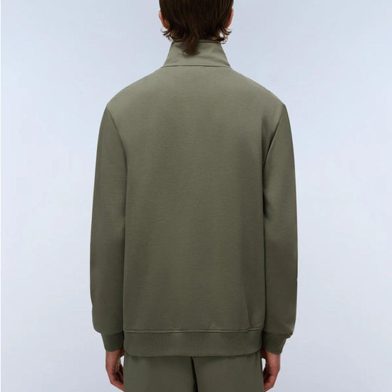 Napapijri Felpa con Zip Balis Winter Uomo Verde Tea Leaf NP0A4GBA G0A NAPAPIJRI 