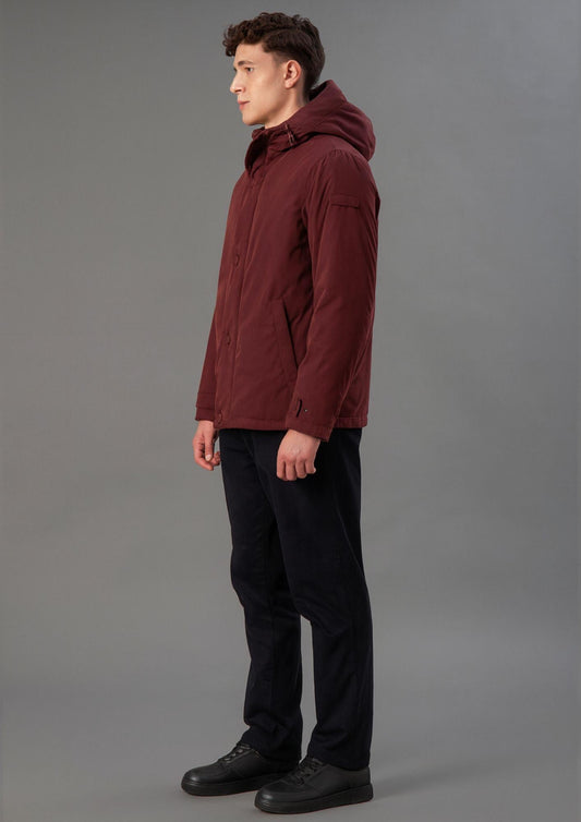 Rihunik Giacca Invernale Uomo Gordon Forest Bordeaux