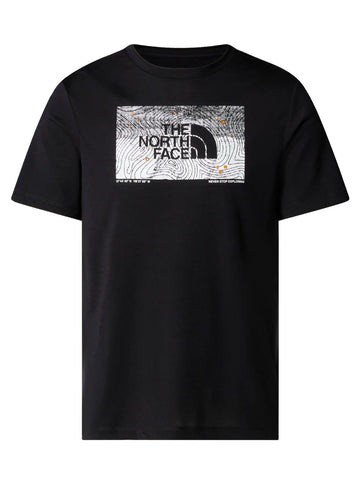 T-Shirt Foundation Abstract Graphic Uomo Black