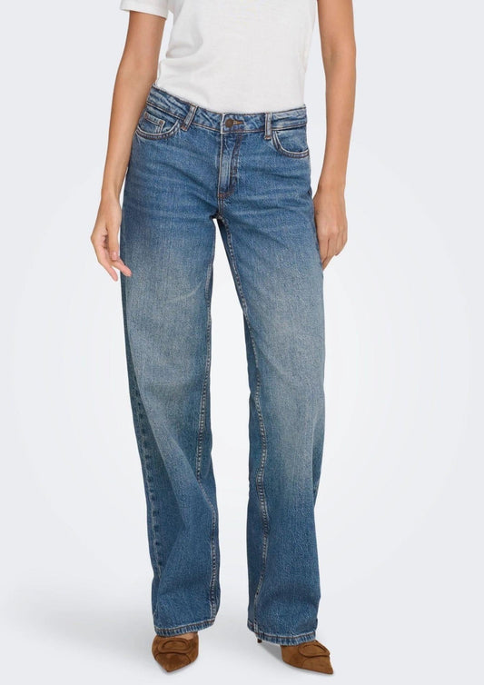 Jacqueline De Yong - Jeans Donna Katie Blu Denim Medio