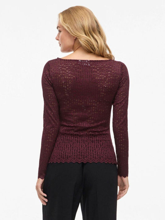 Maglia Donna Obera Bordeaux