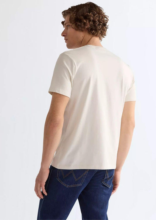 Wrangler - Men's White Vintage T-Shirt