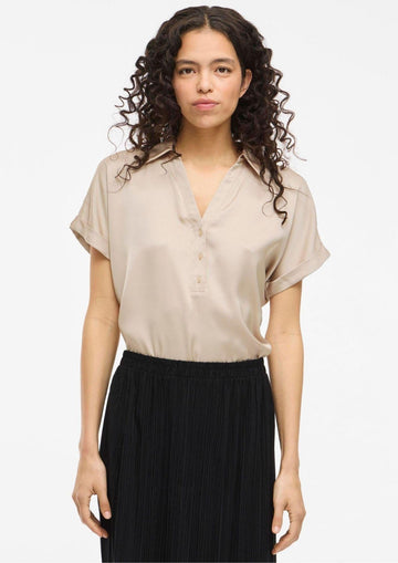 Vila - Camicia Donna Enna Grigio