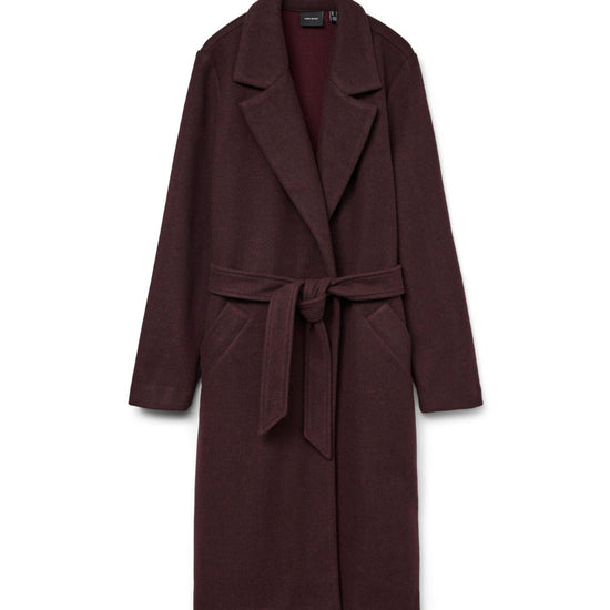 Vero Moda Cappotto Donna Fortuneaya Bordeaux 10278330 Winetasting MELANGE VERO MODA 