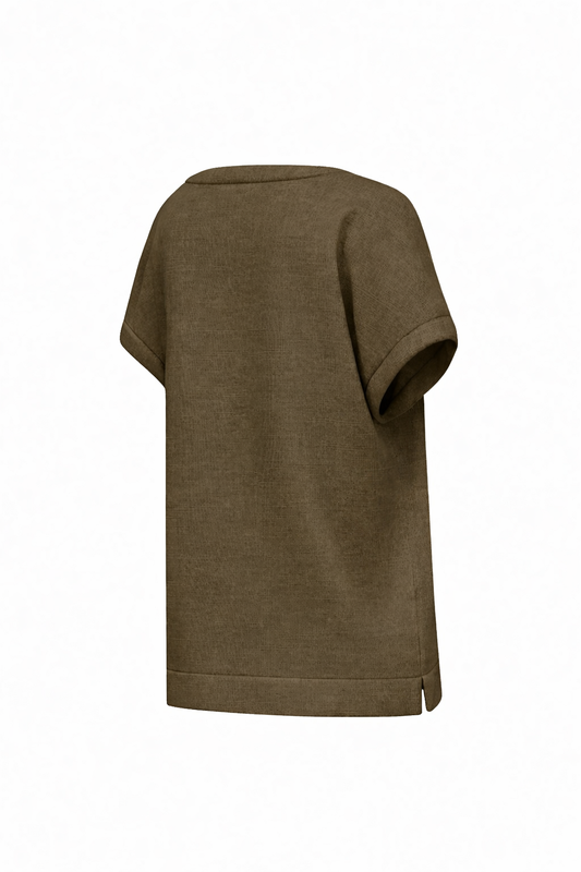 Emme Marella - Blusa Donna geyser Verde Militare
