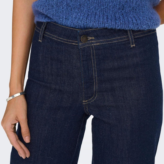 Jaqueline De Yong Jeans Donna Vanessa Denim Blu Scuro 15355528 Dark Blue Denim JACQUELINE DE YONG 