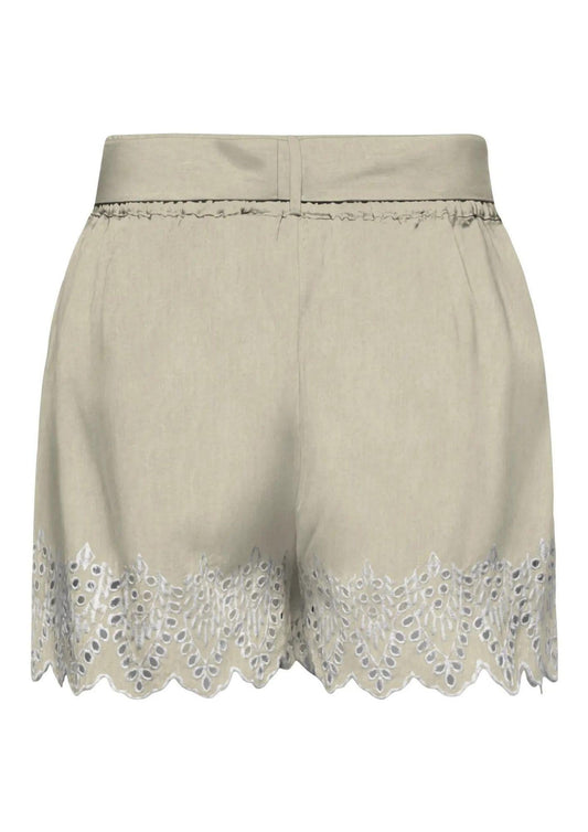 Only Shorts Donna Tulum Grigio Oliva