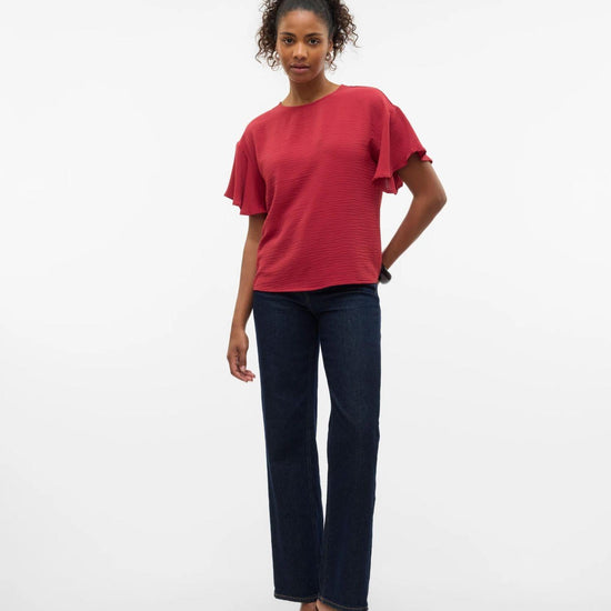 Vero Moda VMALVA Top Donna Karanda Red 10329456 Karanda Red VERO MODA 
