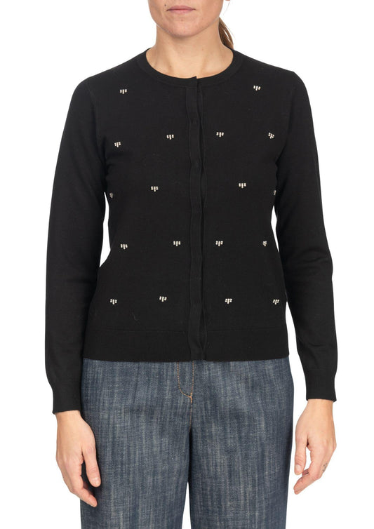 Diana Gallesi Cardigan Donna Nero