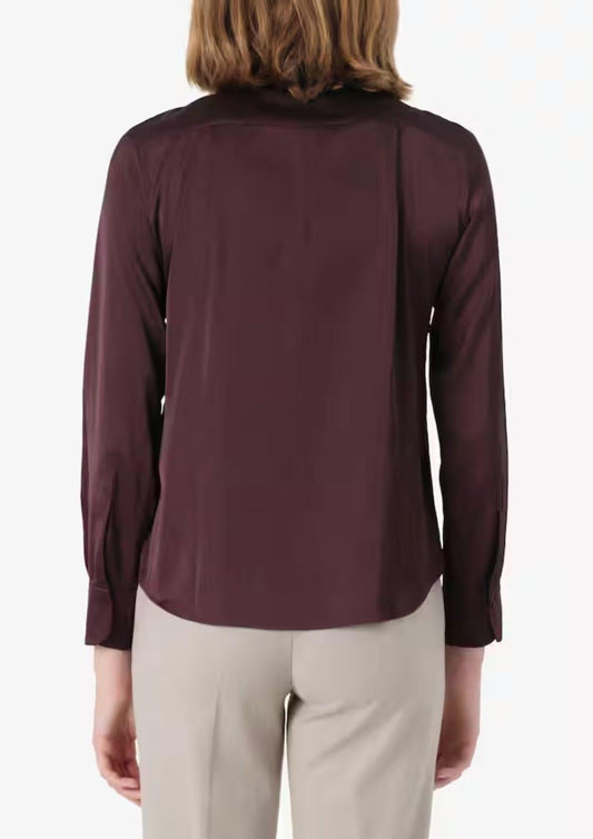 Emme Marella Women's Shirt Naples Bordeaux