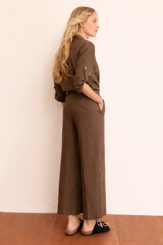 Emme Marella - Women's Clava Dove Grey Trousers