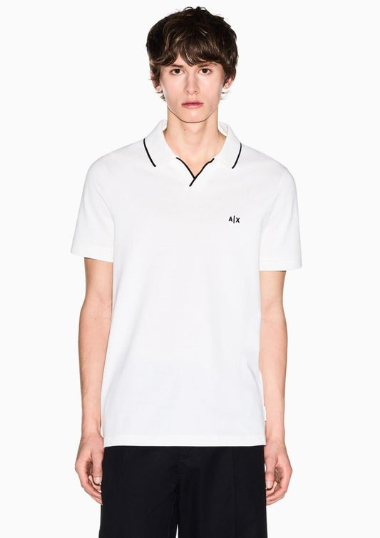 Armani Exchange - Men's Cream Polo Shirt