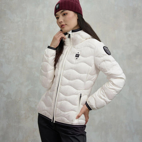Blauer Piumino Donna Camelia Bianco ottico BLDC03095 6047 100 BLAUER 
