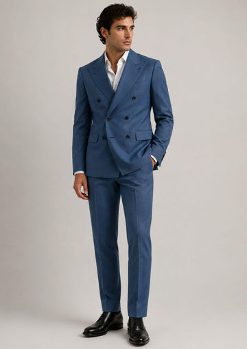 Sergio Cipriani - Abito Uomo Azzurro Polvere