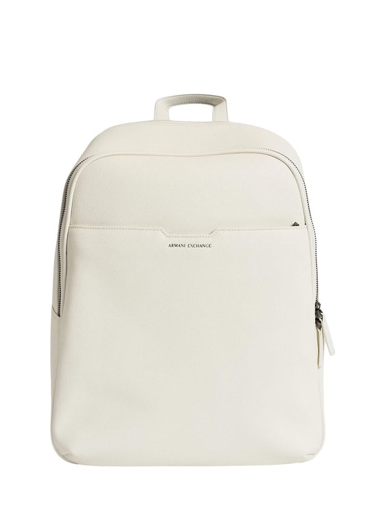 Armani Exchange - Men's White Backpack