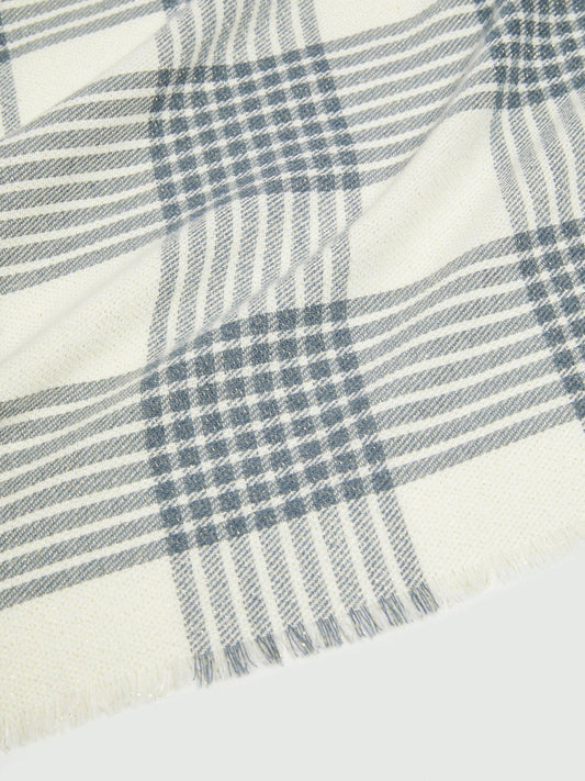 Emme Marella Stola con filo di lurex Donna Ciurma Azzurro