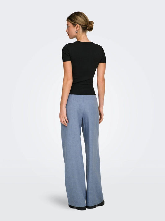 Only - Women's Trousers Vintage Indigo Straight Fit Linda