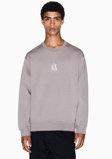 Armani Exchange - Felpa Uomo Beige
